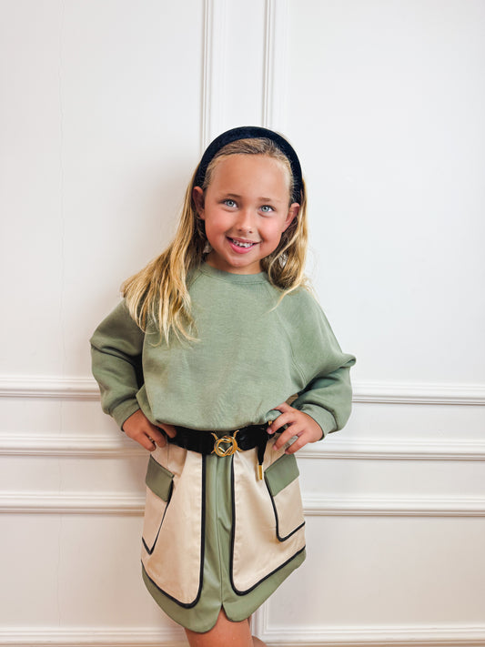 Sweater Green - Abel & Lula