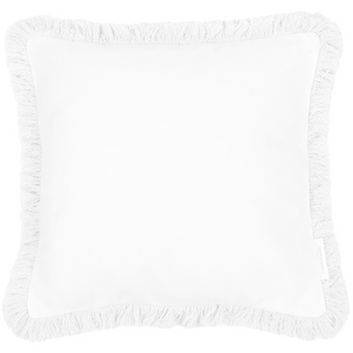 Pillow White Fringe - Cotton&Sweet