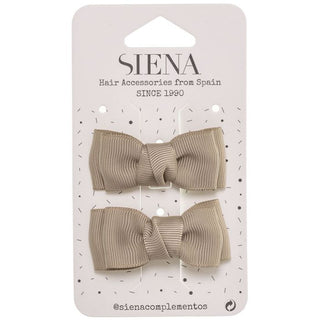 2- Pack strikjes Beige - Siena