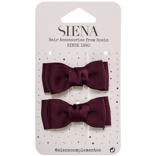 2 - Pack strikjes Burgundy - Siena