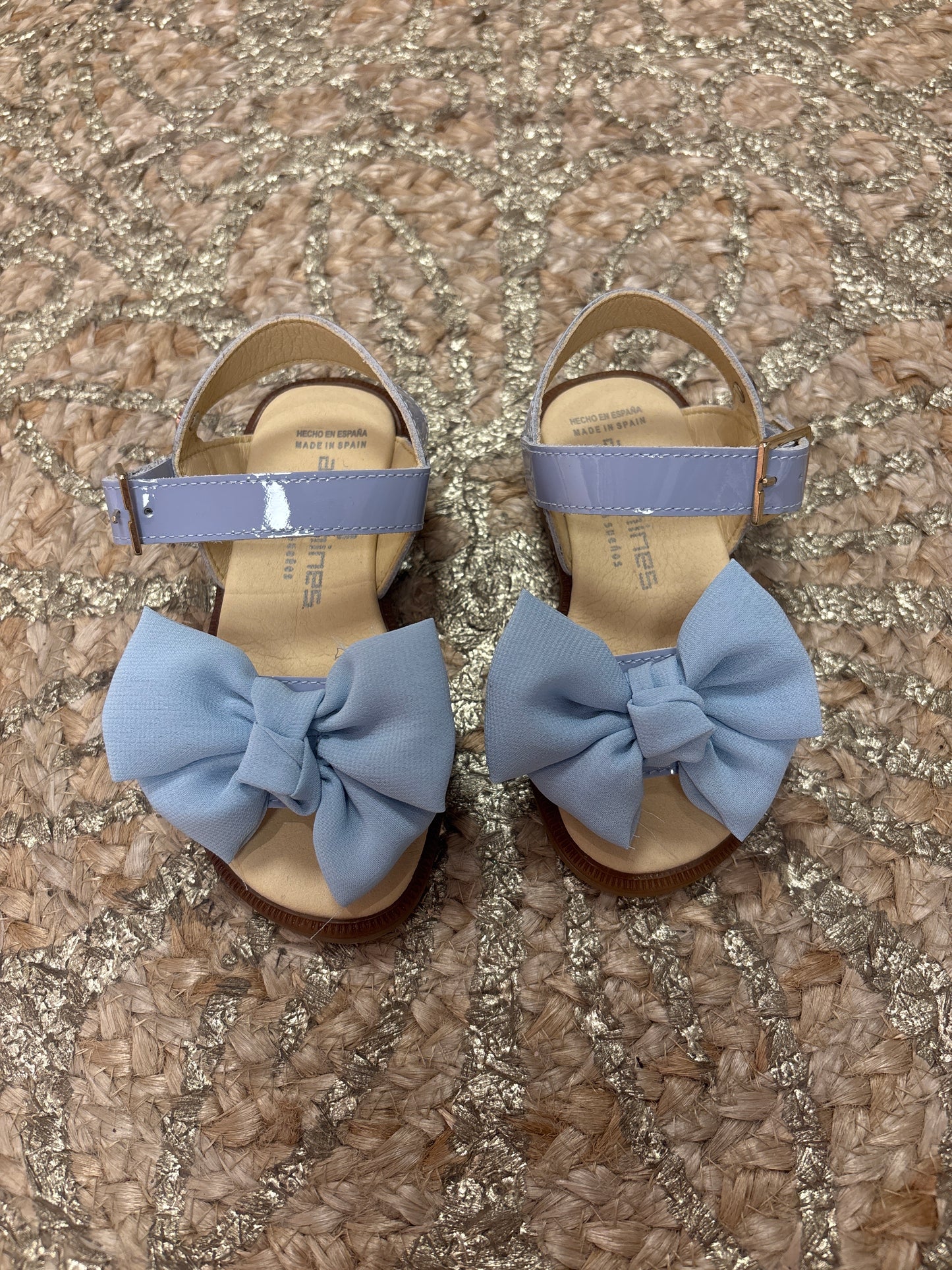 Sandals Bow Light Blue - Andanines