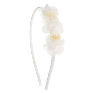 Diadeem Flower White - Siena