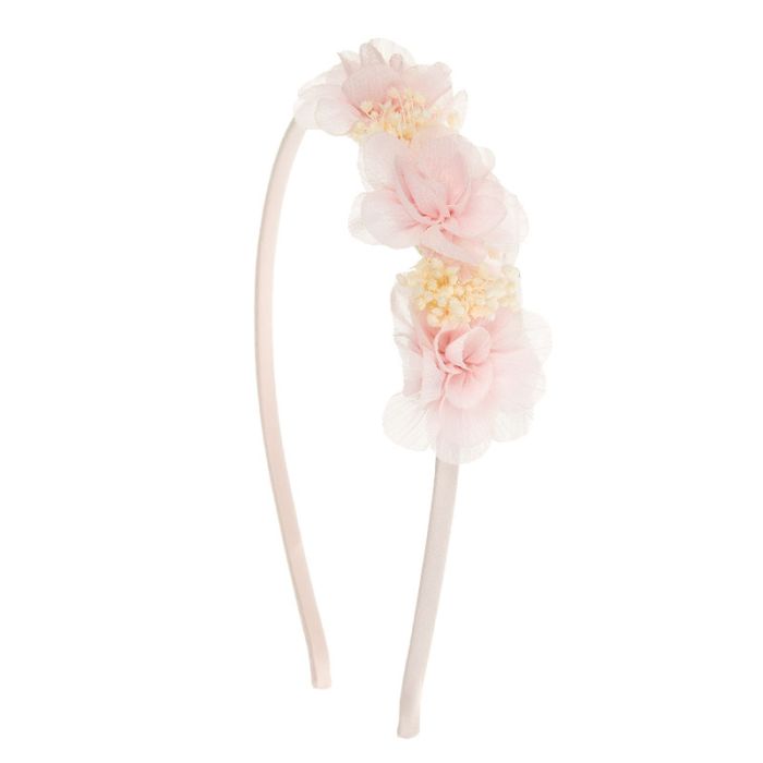 Diadeem Flower Pink - Siena