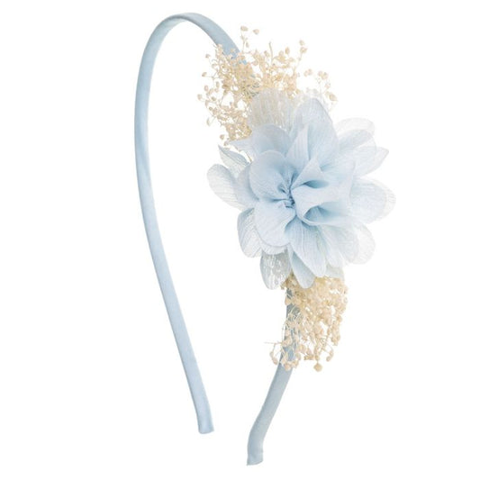 Mini Flower Diadeem - Blue