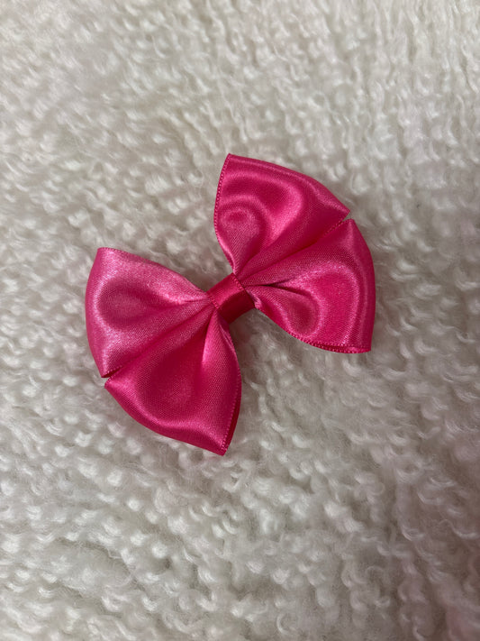 Butterfly Bow Small Fuschia - Petite Zara