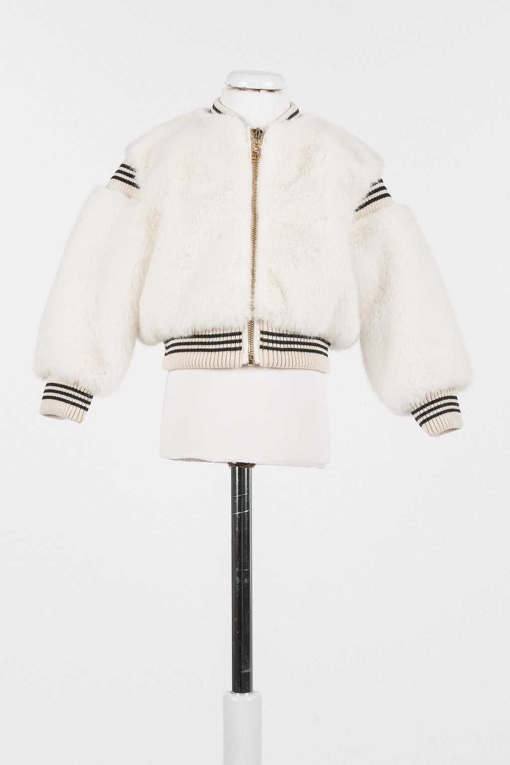 Bomber faux fur milk - Twinset