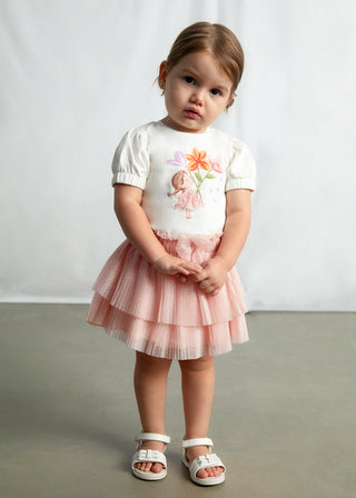 Shirt White Blossom - Mayoral
