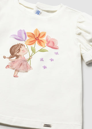 Shirt White Blossom - Mayoral