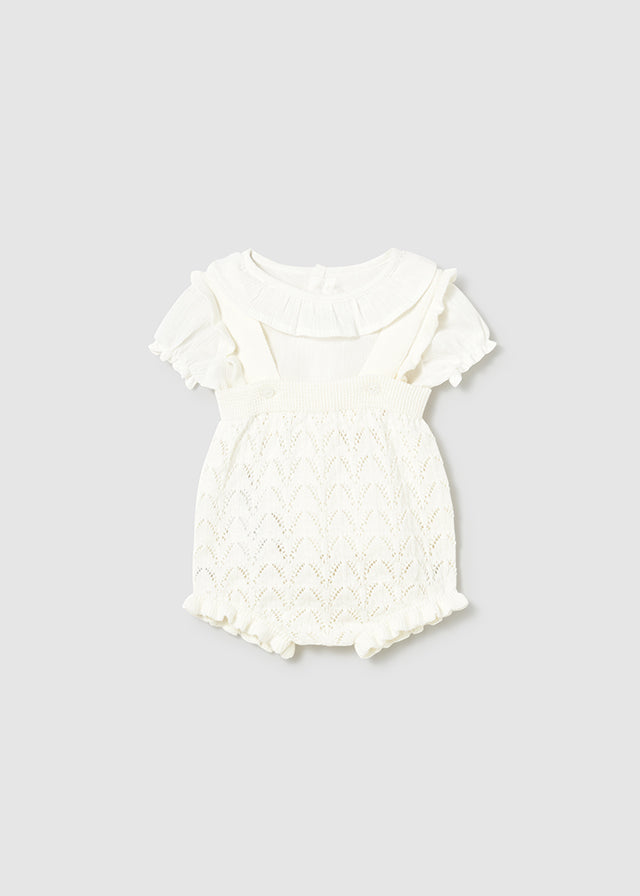 Knit Dungarees Set - Mayoral