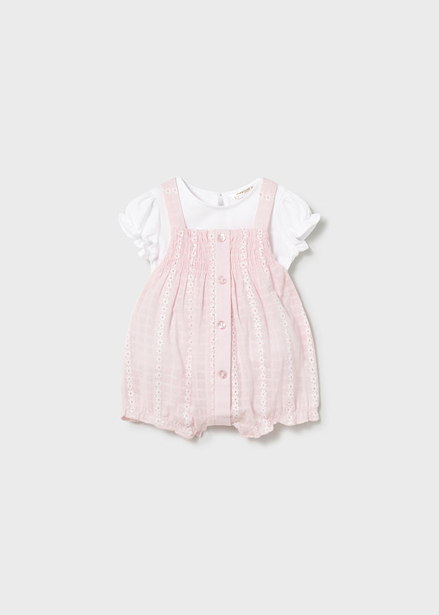 Romper Set Pink - Mayoral