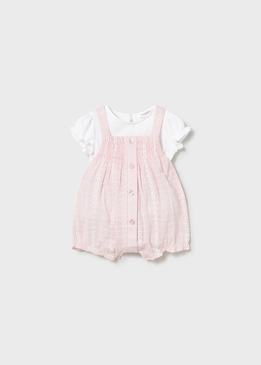 Romper Set Pink - Mayoral