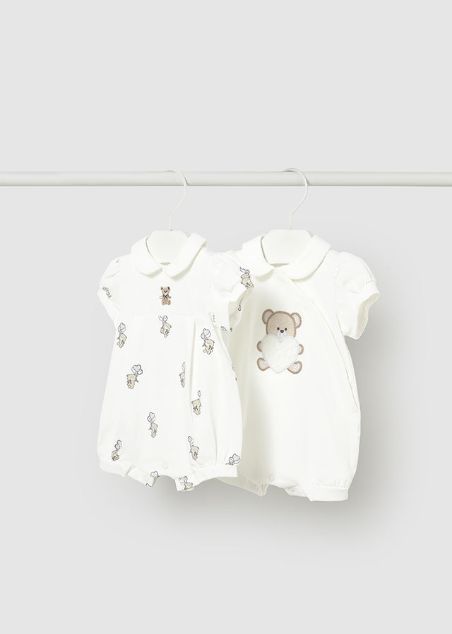 Bodysuit 2 Pack Bear - Mayoral