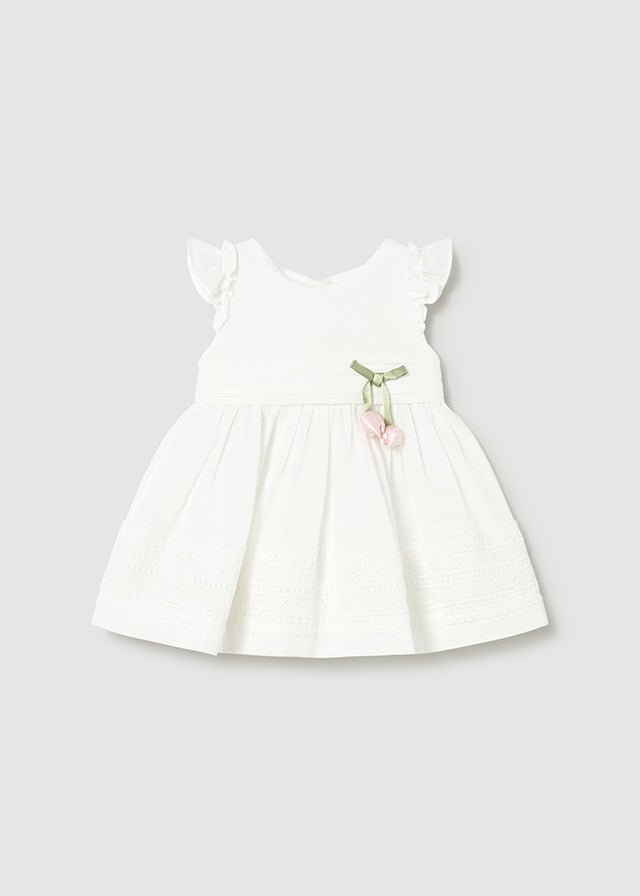 Dress Lace White - Mayoral
