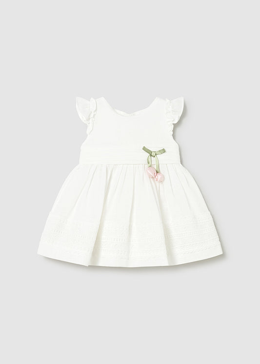 Dress Lace White - Mayoral