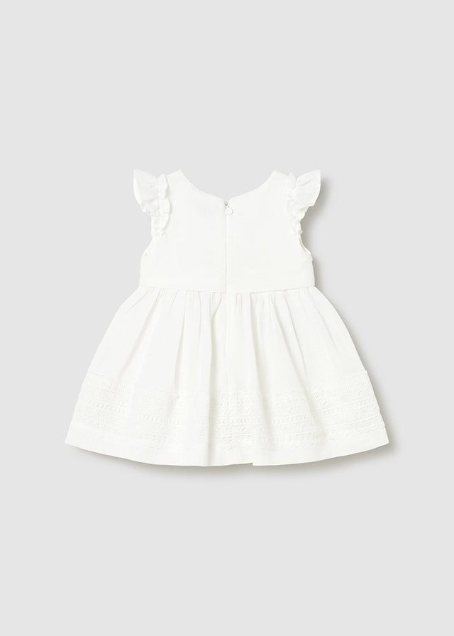 Dress Lace White - Mayoral