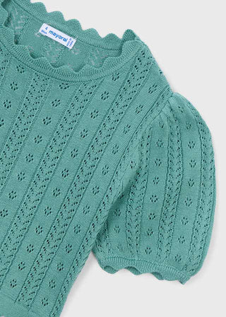 Knit Shirt Mint - Mayoral