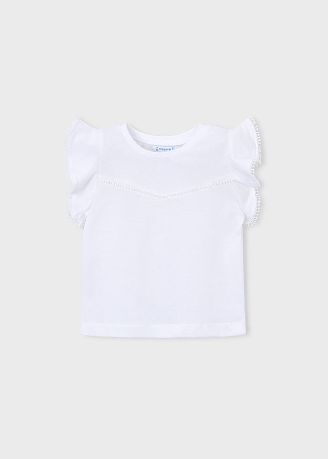 Shirt White Lace - Mayoral