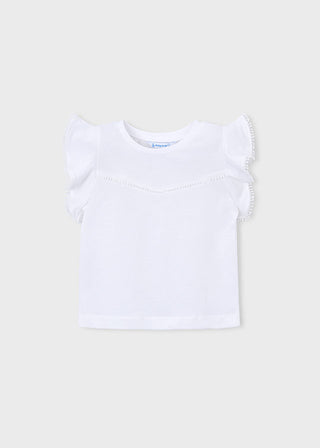 Shirt White Lace - Mayoral