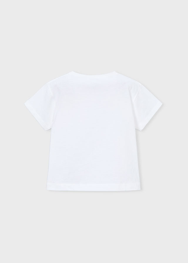 Shirt White Flowers - Mayoral