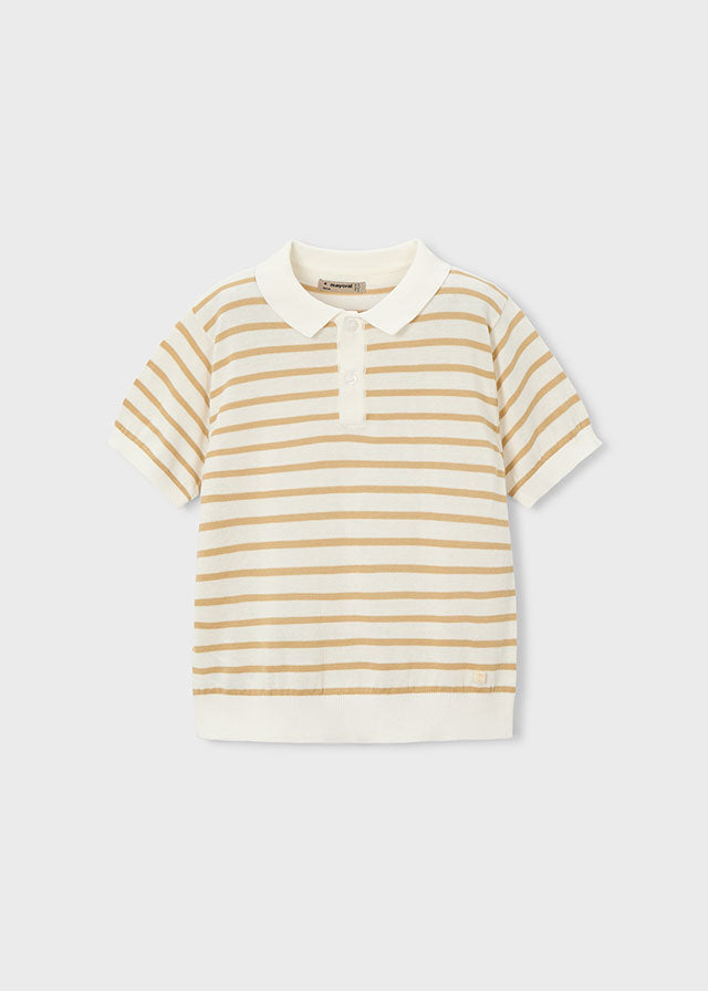 Polo Cream Bow - Mayoral