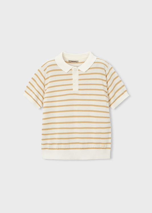 Polo Cream Bow - Mayoral