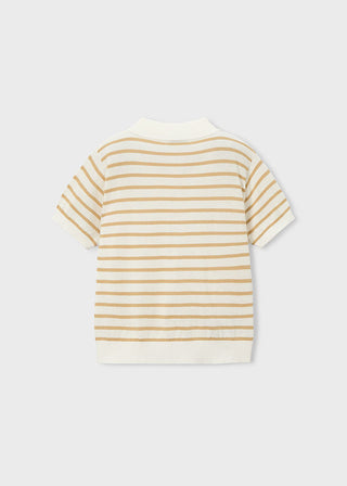 Polo Cream Bow - Mayoral