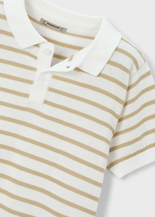 Polo Cream Bow - Mayoral