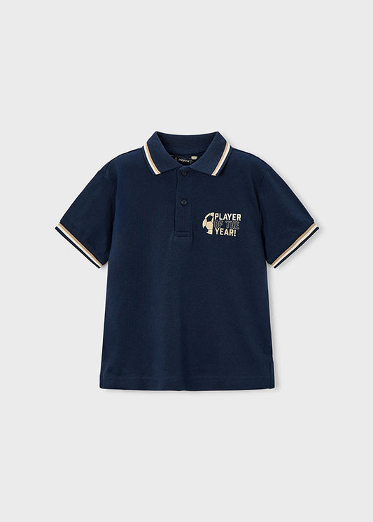 Polo Printed Navy - Mayoral