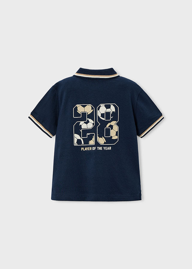 Polo Printed Navy - Mayoral