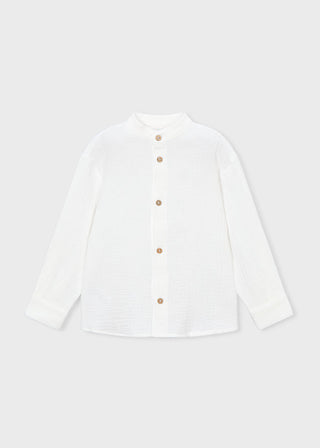 Blouse Linen White - Mayoral