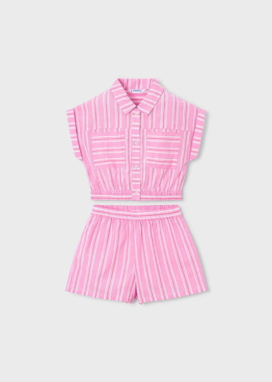 Stripes Short Set - Mayoral