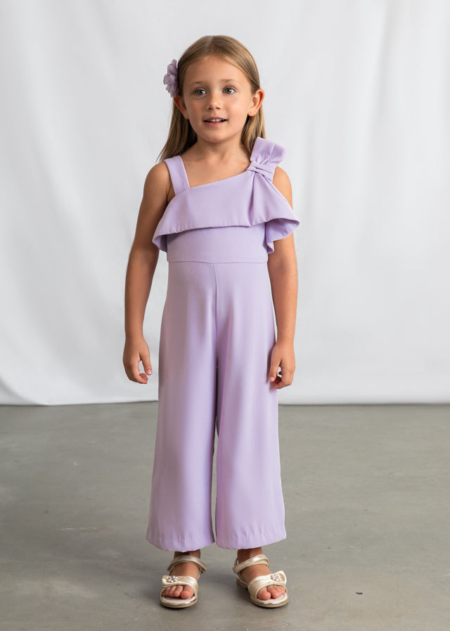 Bow Jumpsuit Mauve - Mayoral