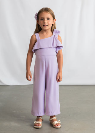 Bow Jumpsuit Mauve - Mayoral