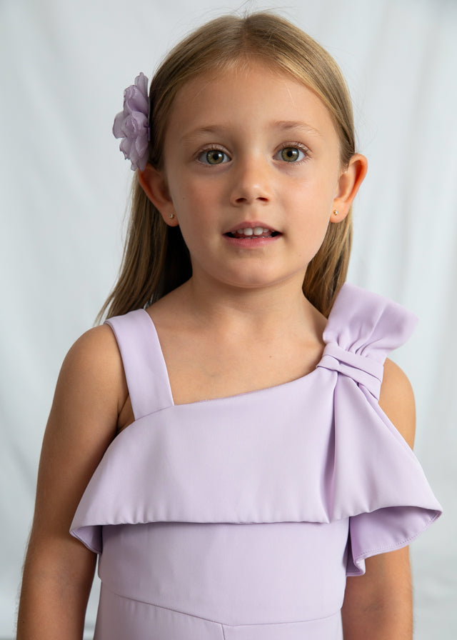 Bow Jumpsuit Mauve - Mayoral