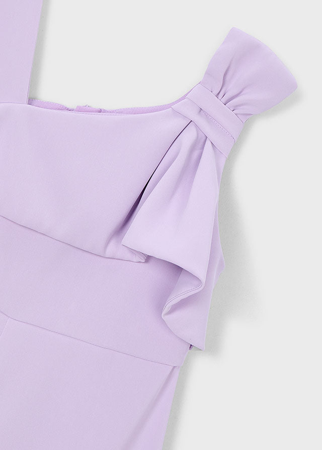 Bow Jumpsuit Mauve - Mayoral