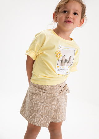 Twill Skirt Printed - Mayoral