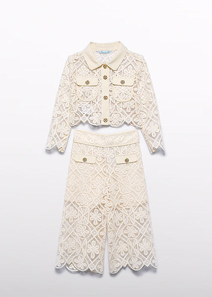 Suit Set Cream - Abel & Lula