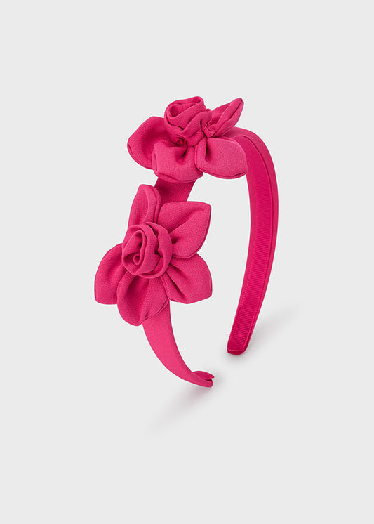 Floral Crepe Headband - Mayoral