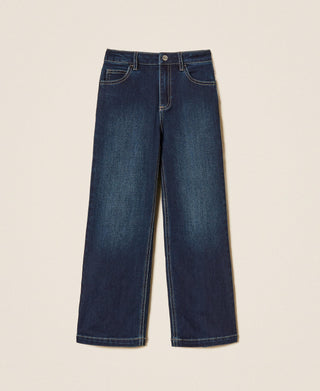 Denim Broek Straight Meisjes - Twinset