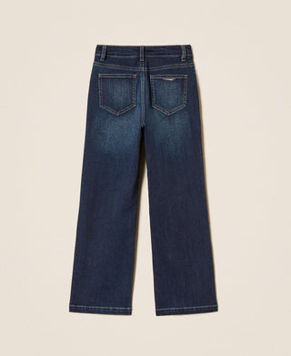 Denim Broek Straight Meisjes - Twinset