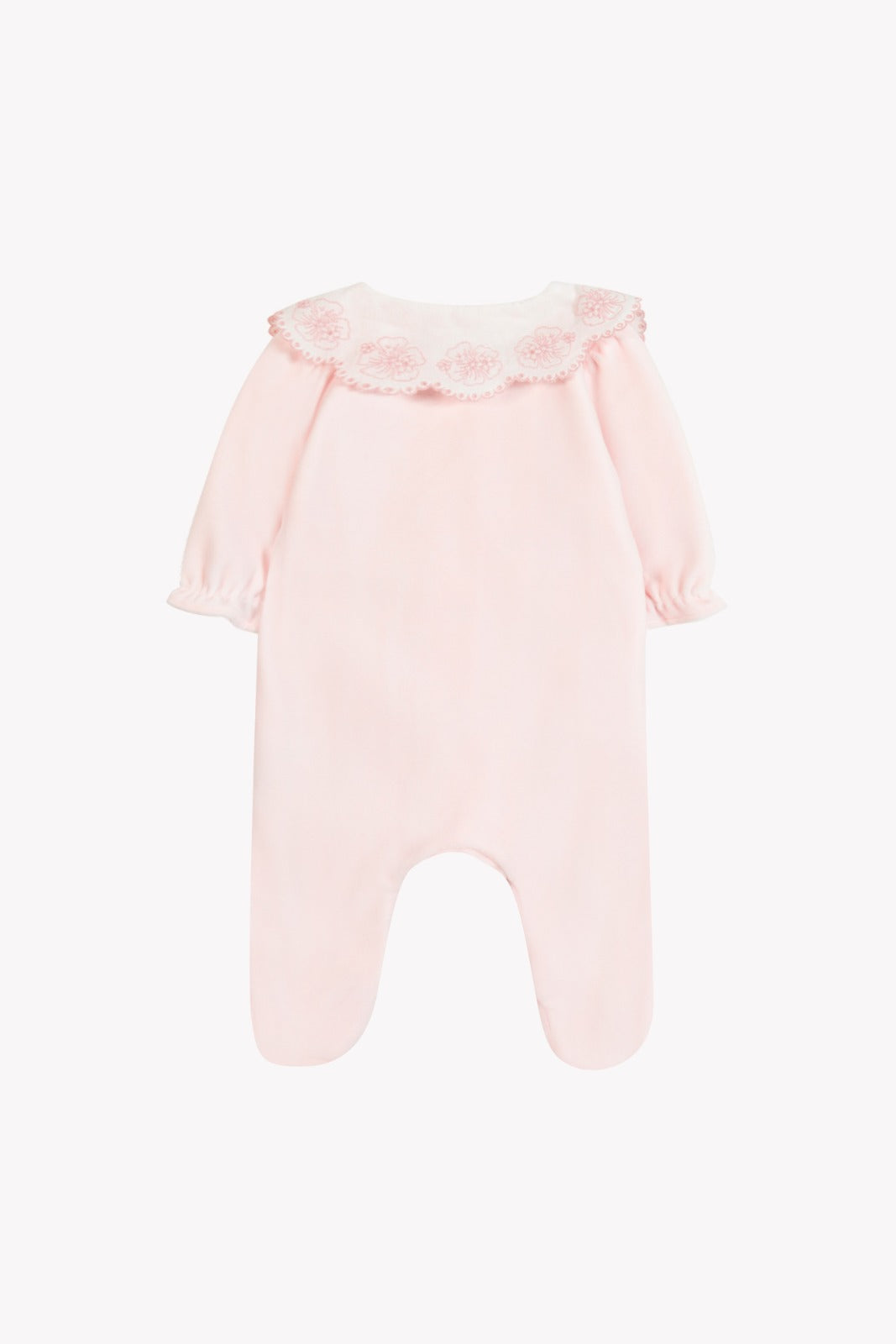 Babysuit Velour Pink Cato - Tartine et Chocolat
