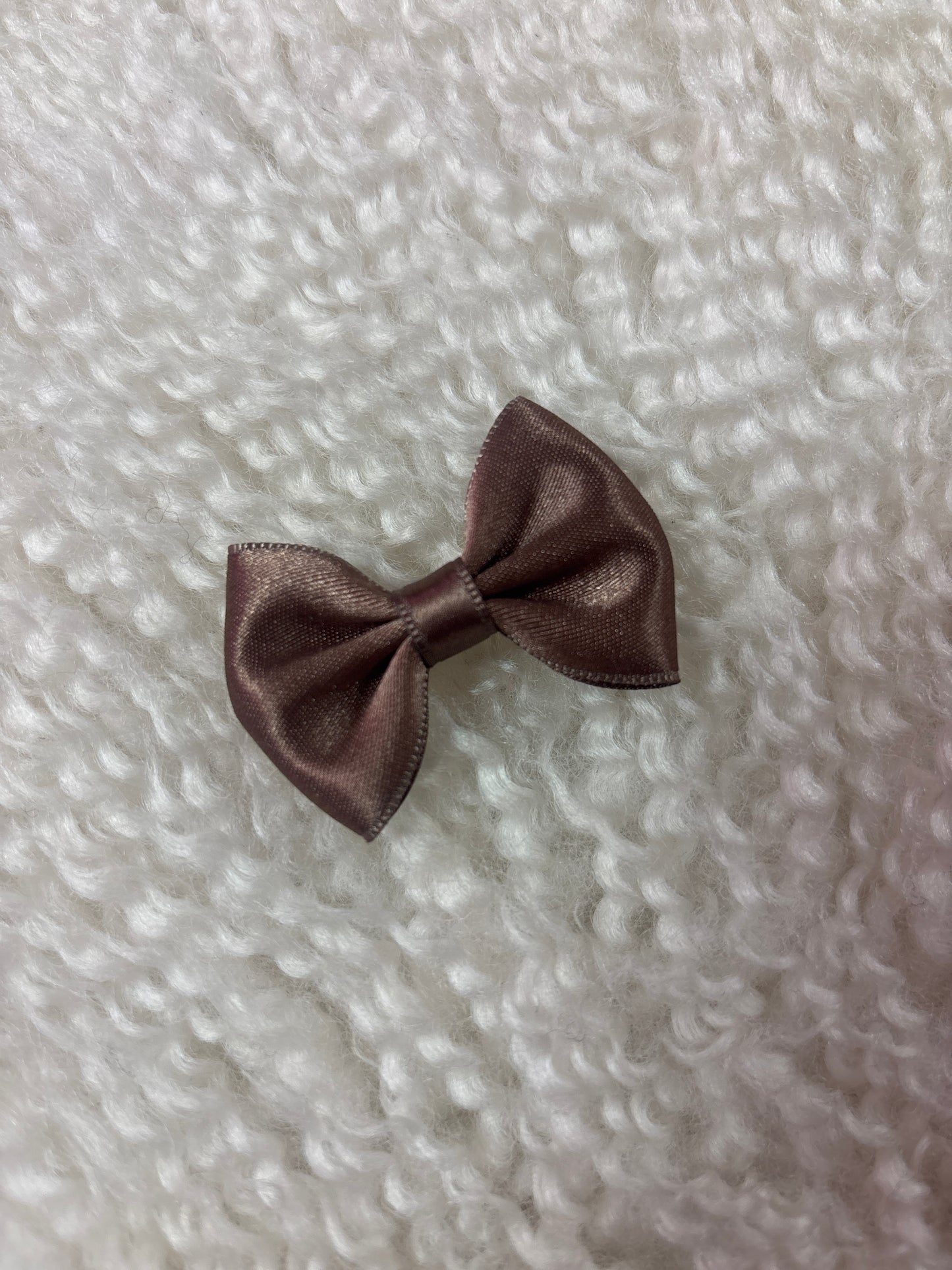 Butterfly Bow Mini Light Brown - Petite Zara