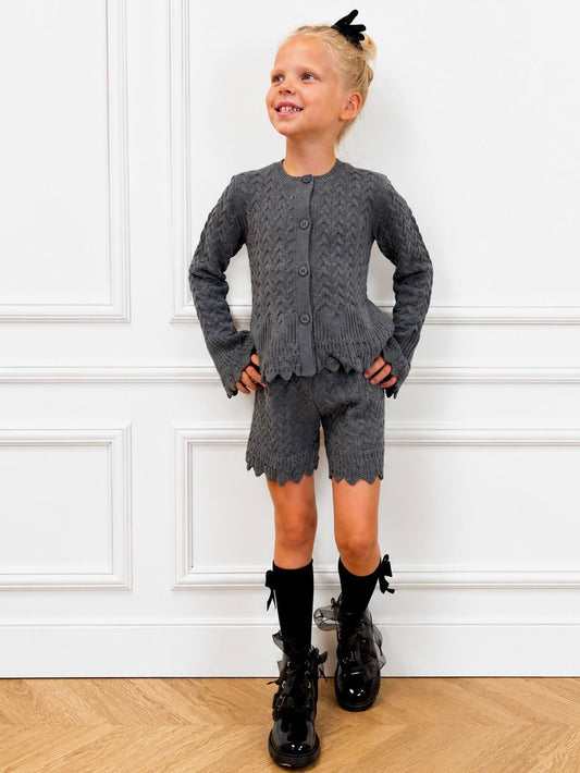 Set Knitted Grey - Twinset
