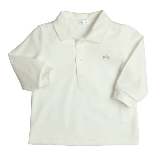 Polo Off White Jongen - Gymp