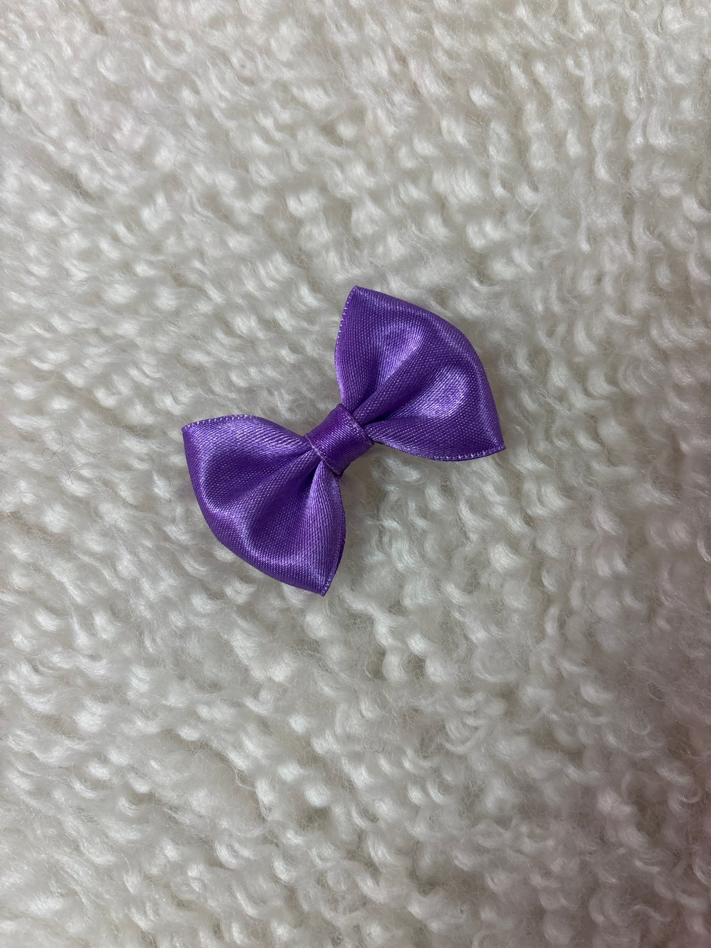 Butterfly Bow Mini Purple - Petite Zara