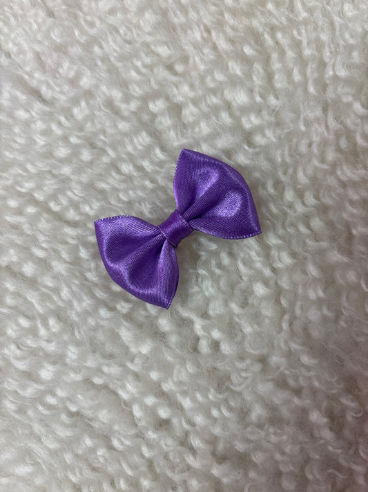 Butterfly Bow Mini Purple - Petite Zara