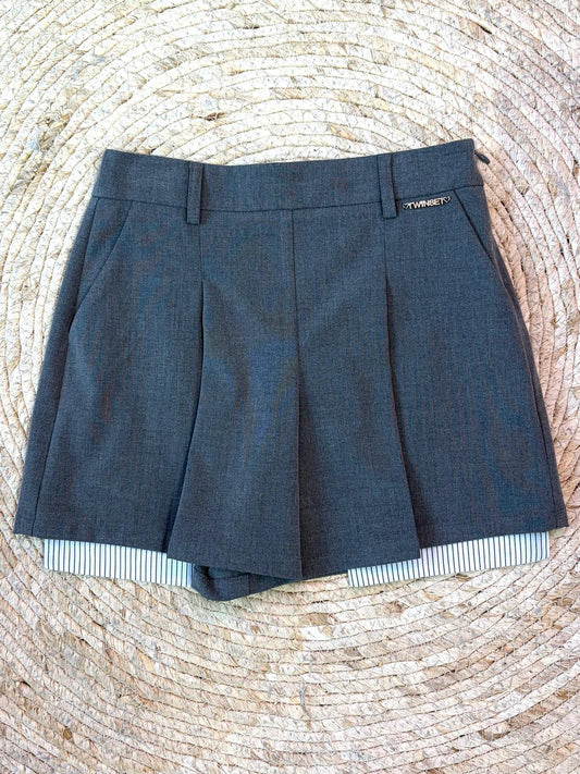 Short Grigio Grey - Twinset