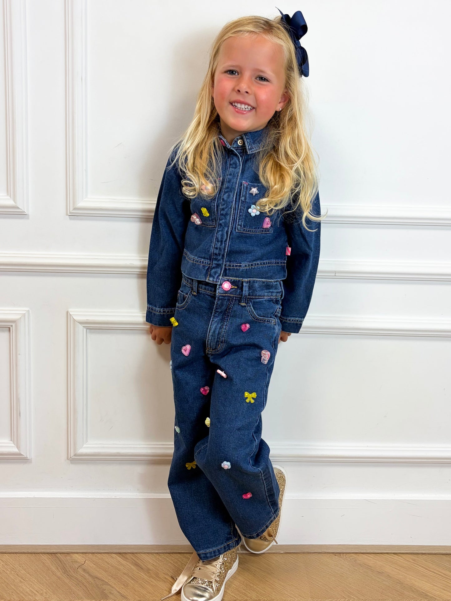 Jeans met Figuurtjes Meisje - Billieblush