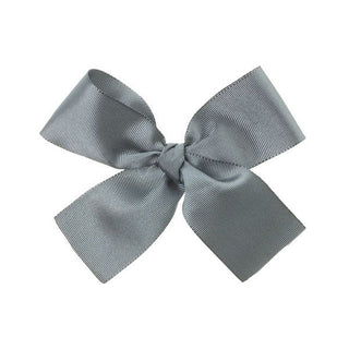 Medium Bow Clip Dark Grey - Siena