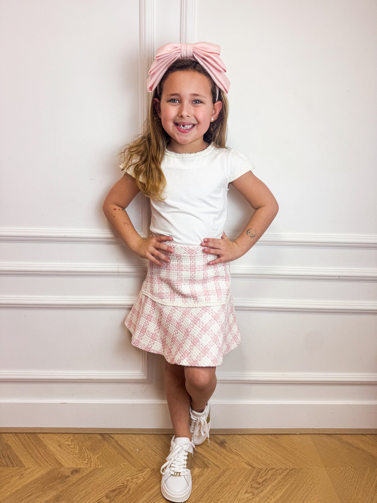 Girl Set Tweed Pink - Patachou